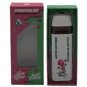 BUBBLEGUM GELATO X WATERMELON ZKITTLES | Choices Labs 2G Disposable