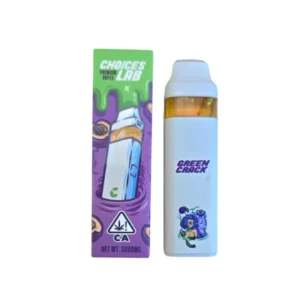 GREEN CRACKX SUGAR PLUM Choice Lab Carts 2G | Authentic Choice Labs Disposable